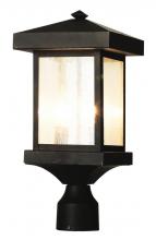  45644 WB - Santa Cruz 17" Postmount Lantern